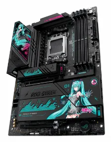 Tarjeta Madre Asus Rog Strix X870e-h Gaming Wifi7 Edicion Hatsune Miku, Atx, 256gb, Ddr5, Pcie 5.0, Hdmi